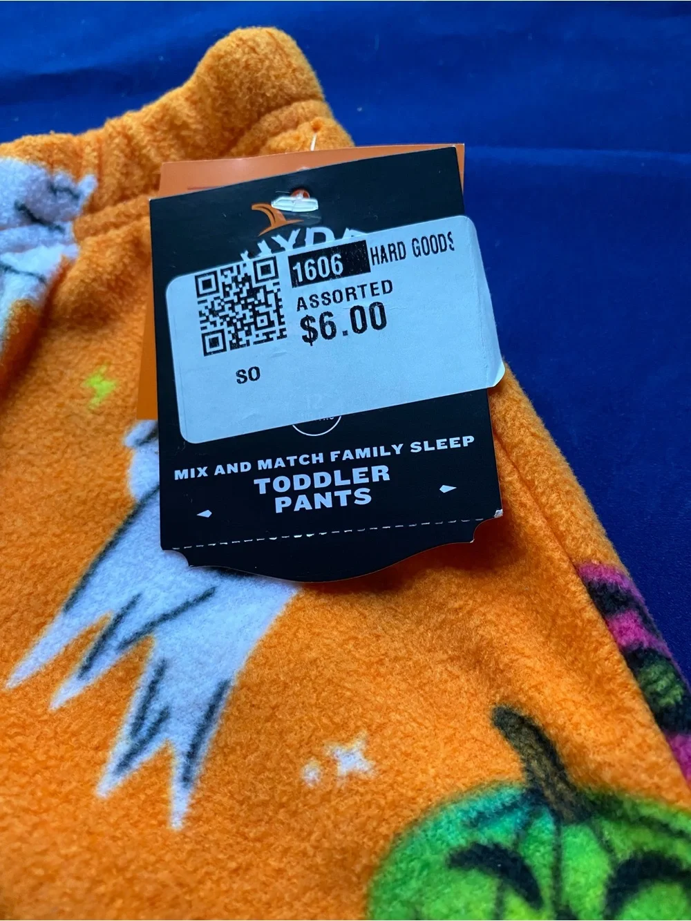 New Halloween Hyde & Eek! Fleece Pajama Pants Size 12 Months